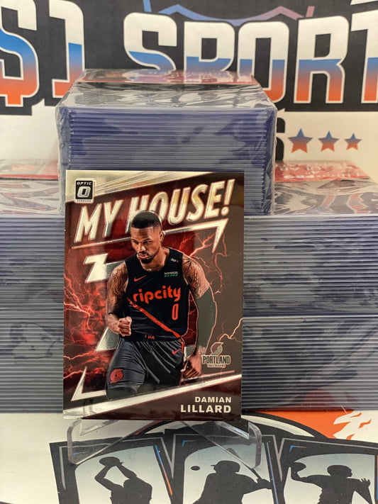 2019 Donruss Optic (My House!) Damian Lillard #10