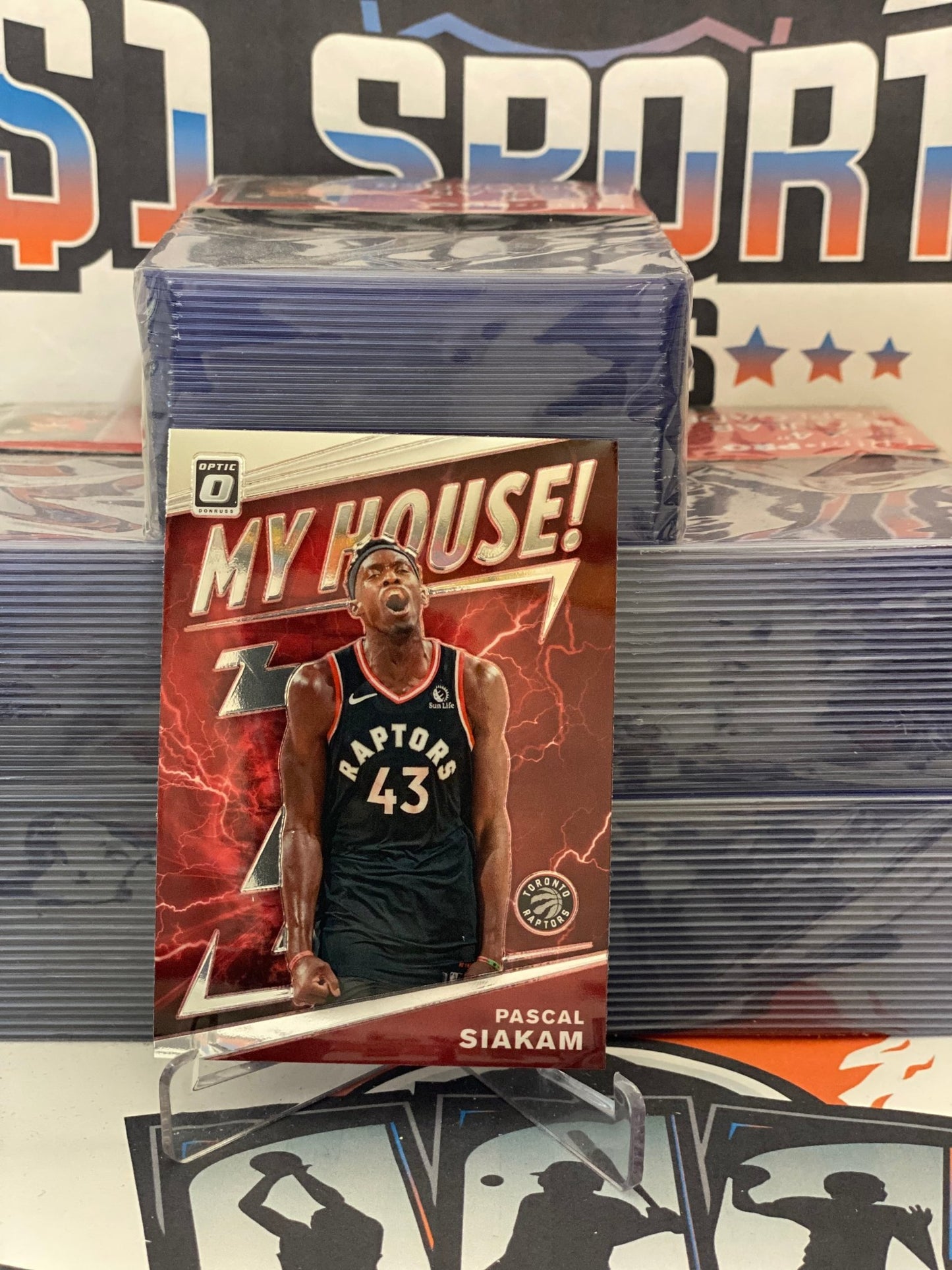 2019 Donruss Optic (My House!) Pascal Siakam #12