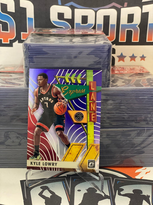 2019 Donruss Optic (Purple Prizm, Express Lane) Kyle Lowry #11