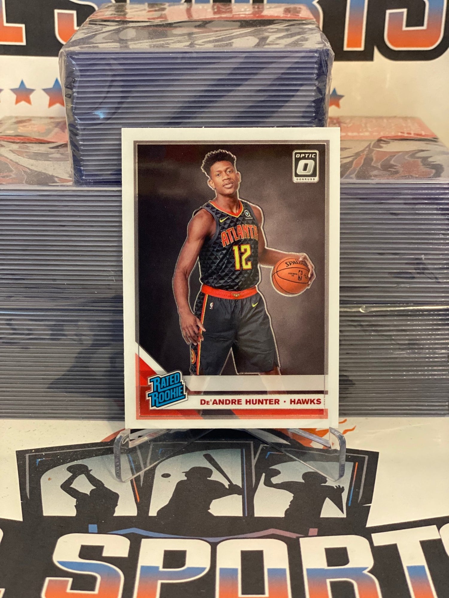 2019 Donruss Optic (Rated Rookie) De'Andre Hunter #251