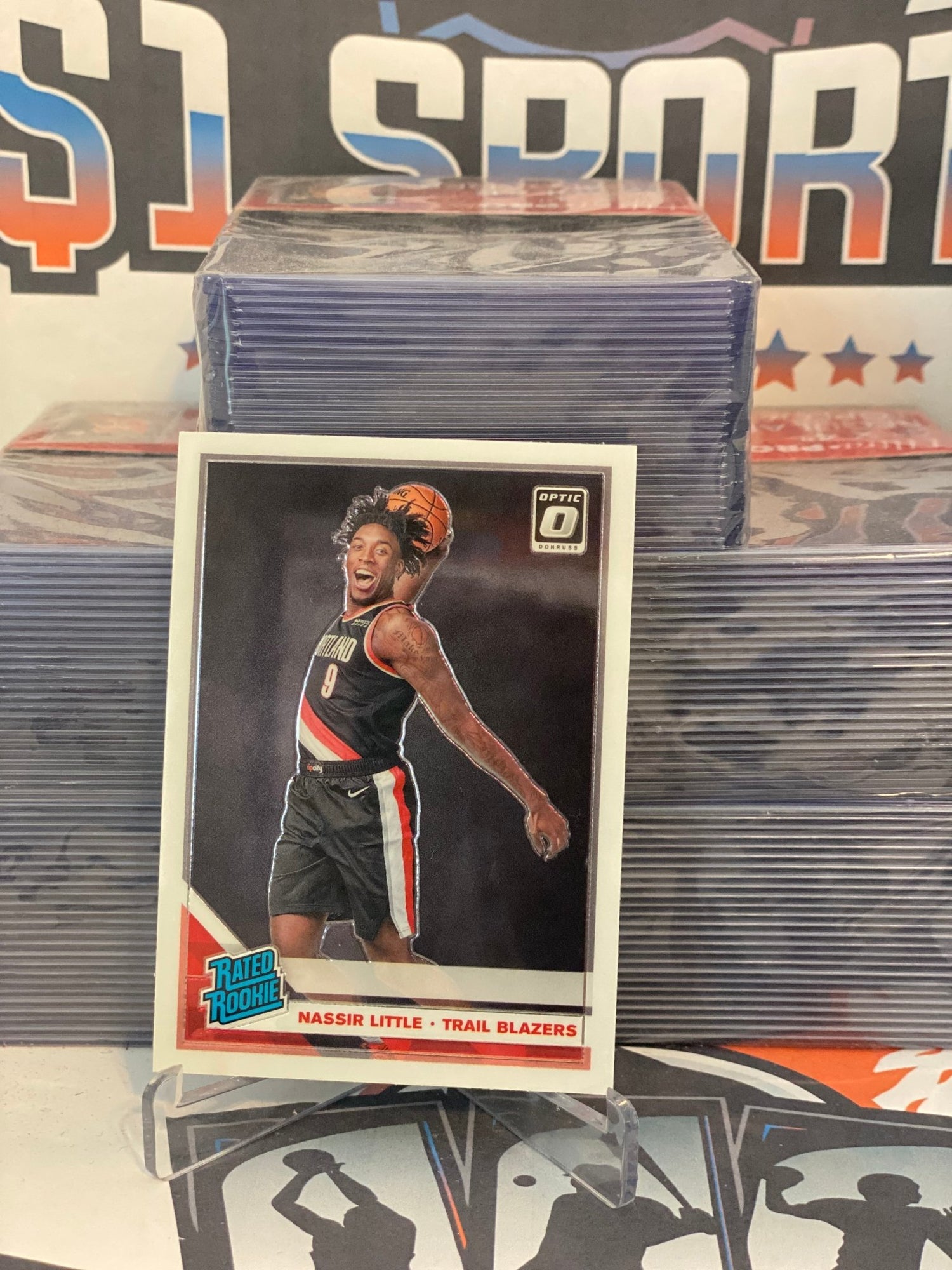 2019 Donruss Optic (Rated Rookie) Nassir Little #154