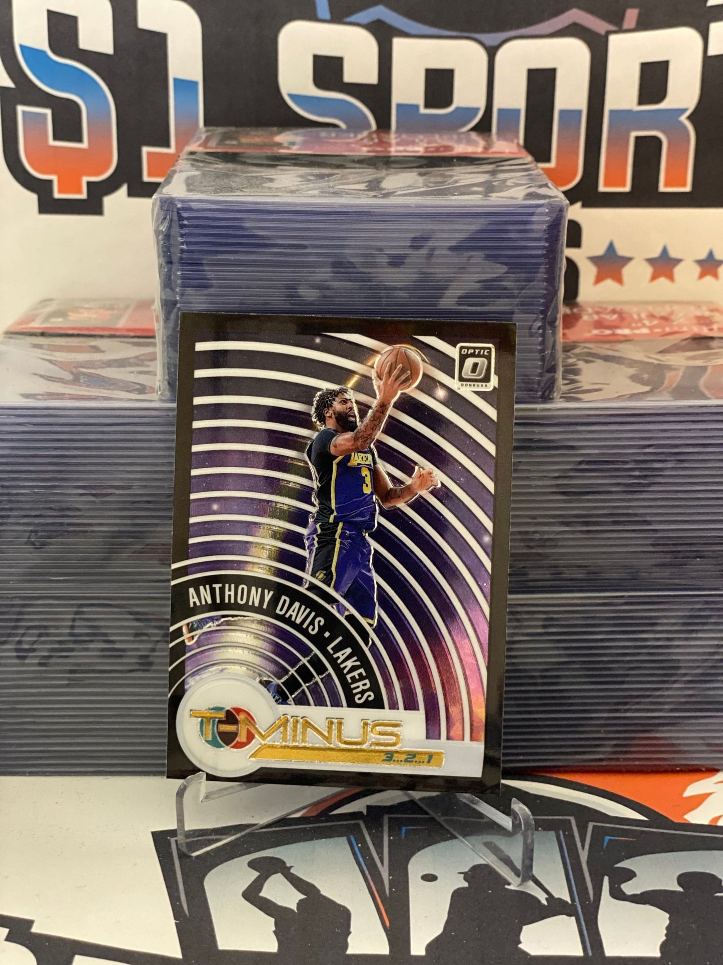 2020 Donruss Optic (T-Minus 3, 2, 1) Anthony Davis #2