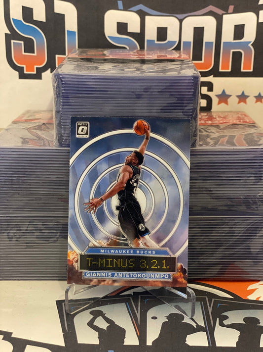 2019 Donruss Optic (T-Minus 3, 2, 1) Giannis Antetokounmpo #8