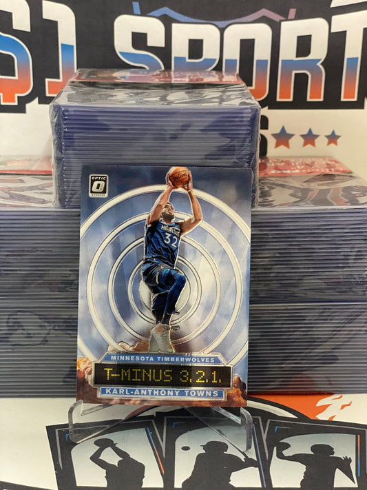 2019 Donruss Optic (T-Minus 3, 2, 1) Karl-Anthony Towns #10