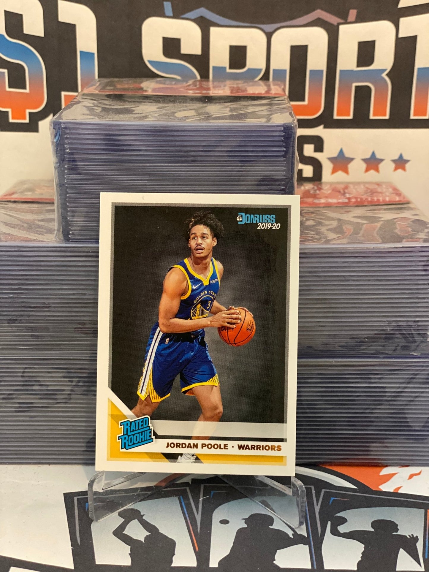2019 Donruss (Rated Rookie) Jordan Poole #226