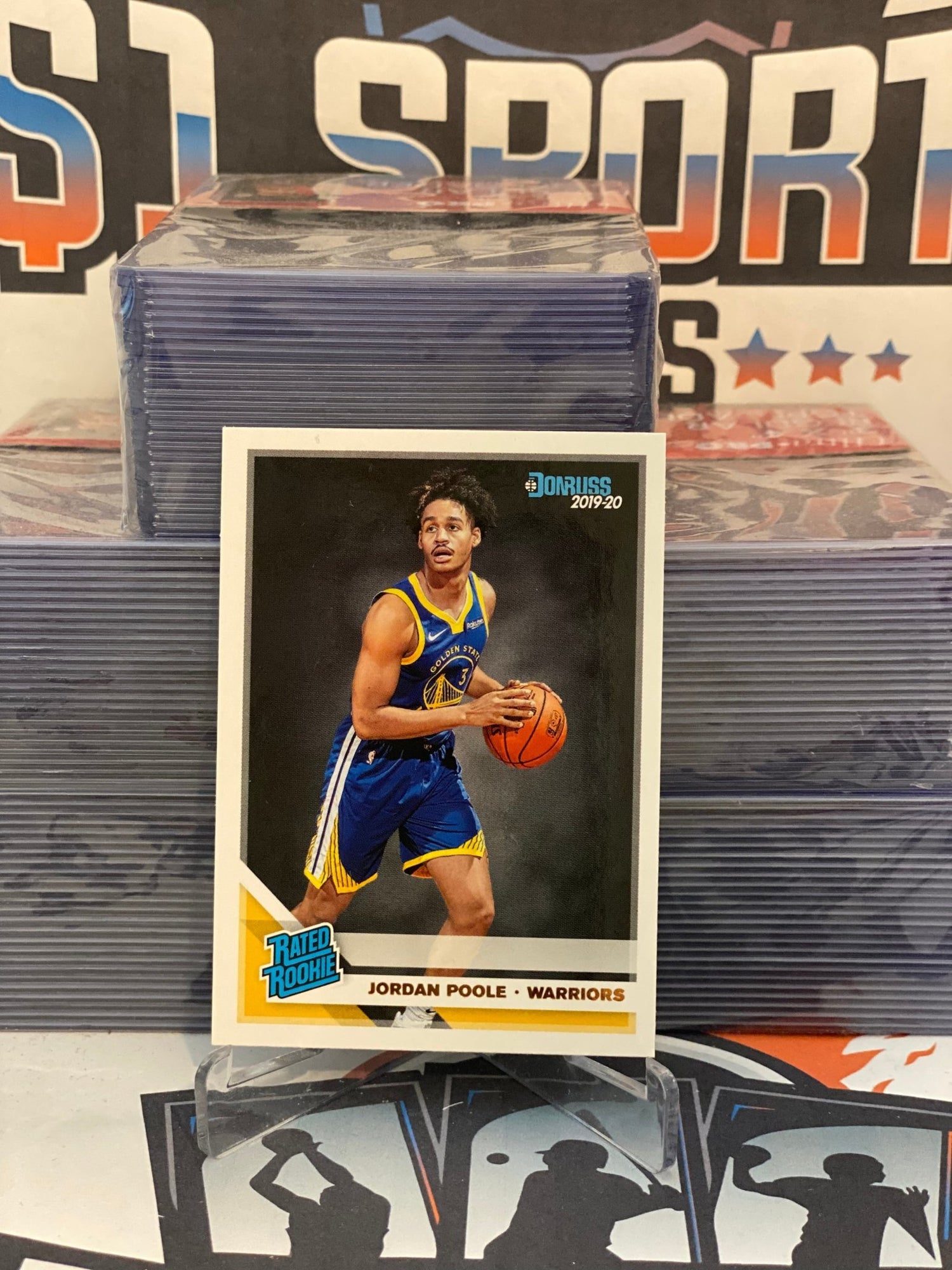 2019 Donruss (Rated Rookie) Jordan Poole #226