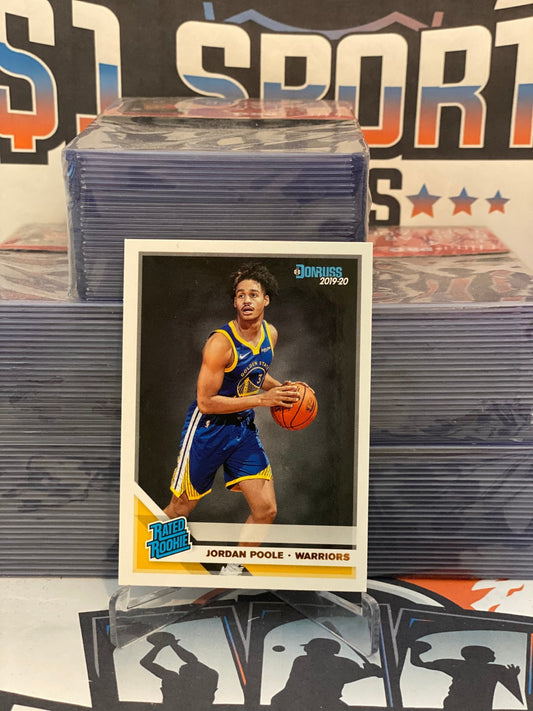 2019 Donruss (Rated Rookie) Jordan Poole #226