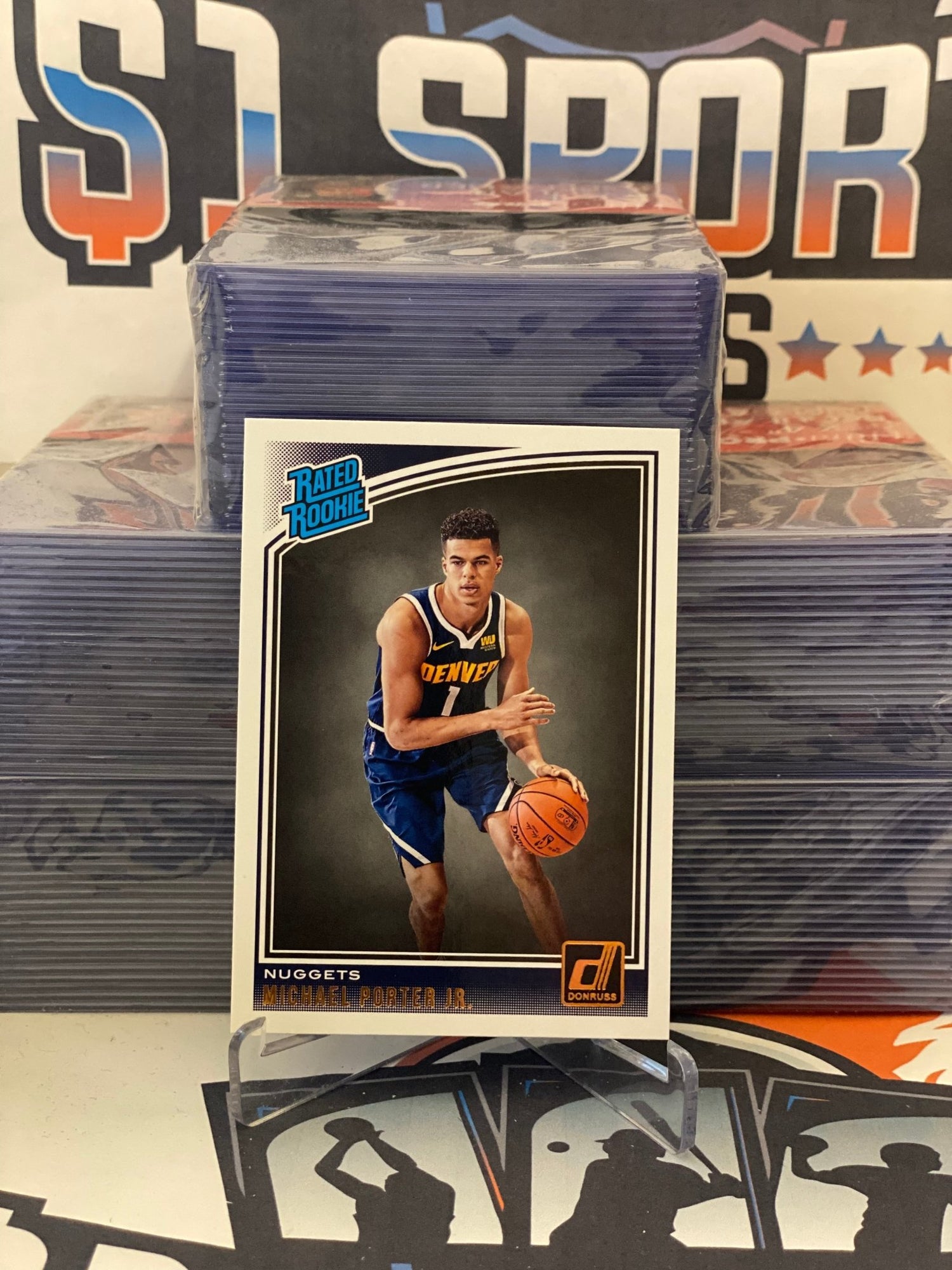2019 Donruss (Rated Rookie) Michael Porter Jr. #182