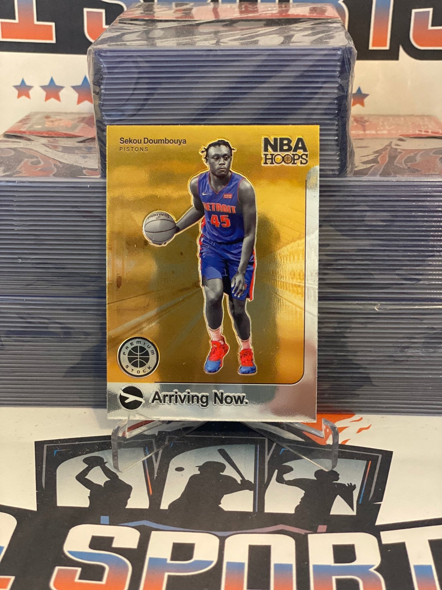 2019 Hoops Premium Stock (Arriving Now) Sekou Doumbouya Rookie #15