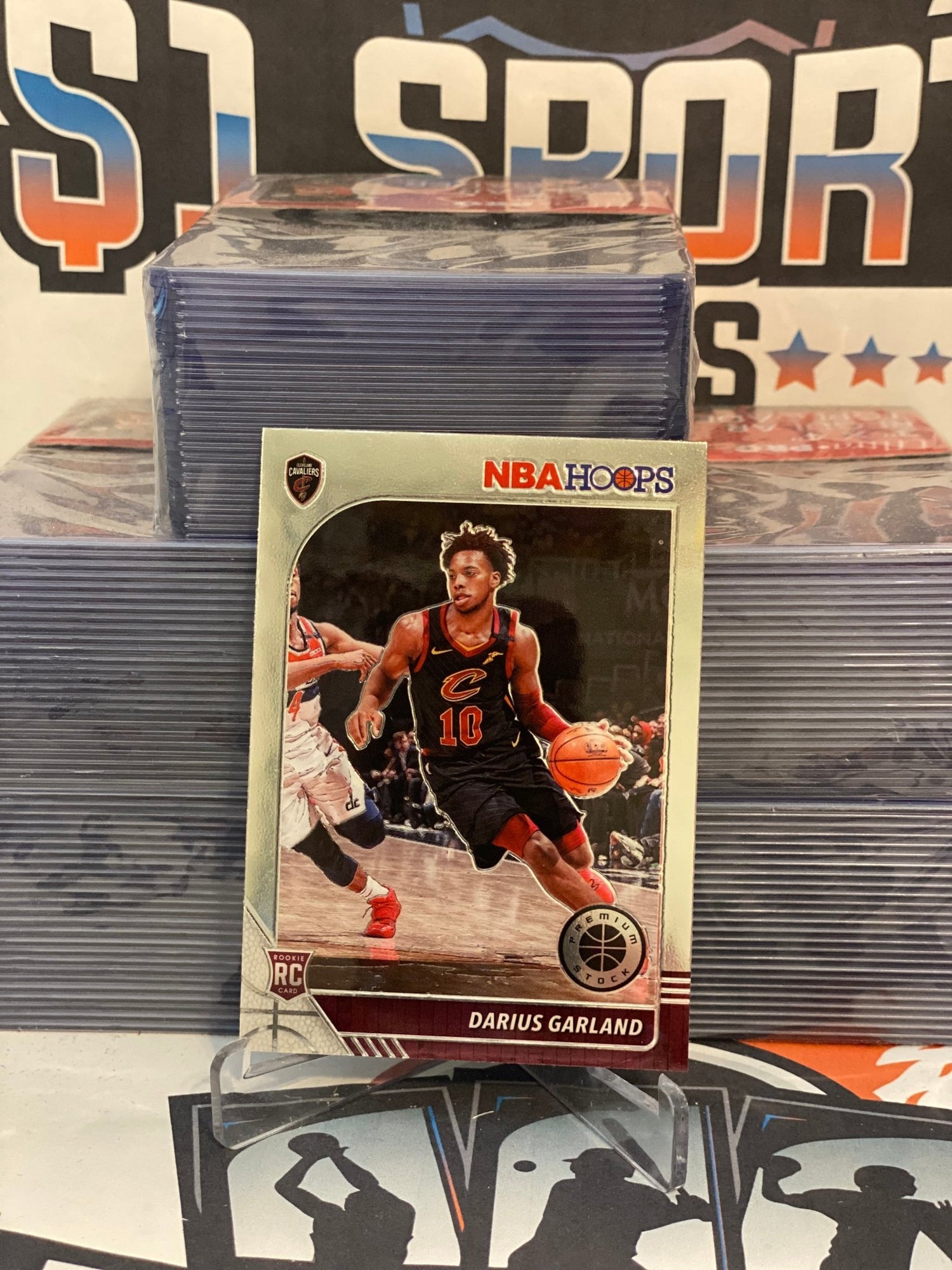 2019 Hoops Premium Stock Darius Garland Rookie #251