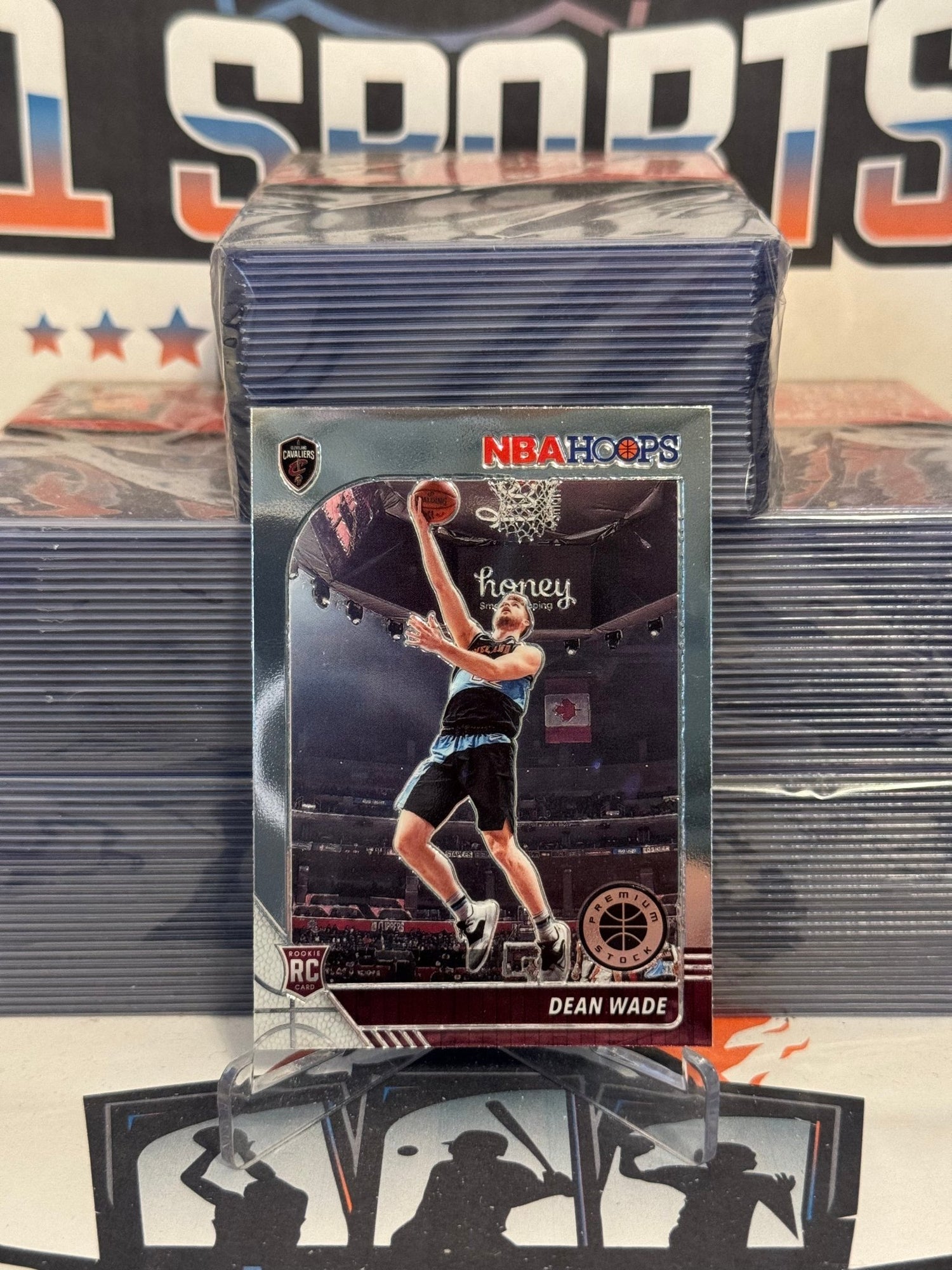 2019 Hoops Premium Stock Dean Wade Rookie #258