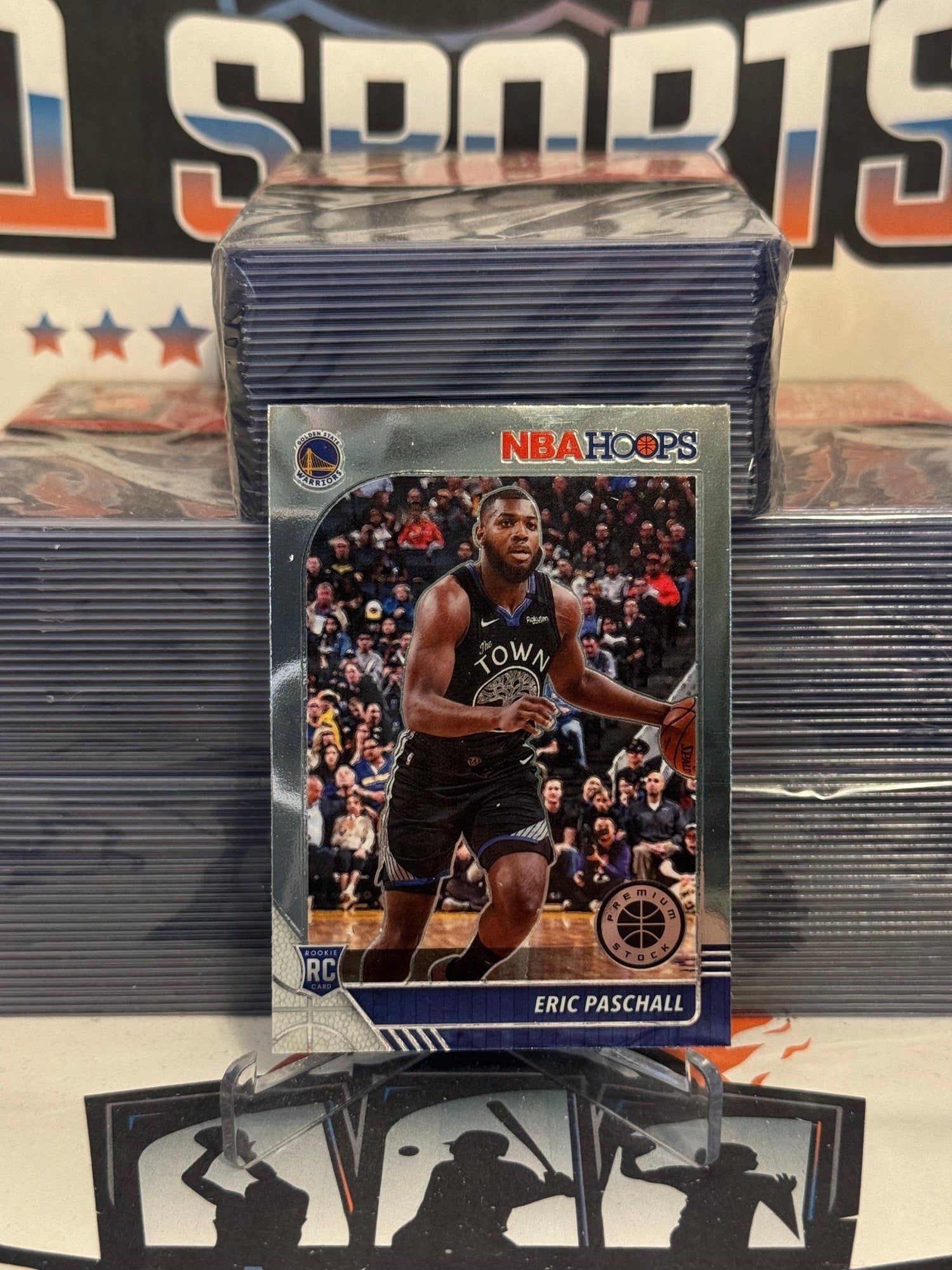 2019 Hoops Premium Stock Eric Paschall Rookie #230