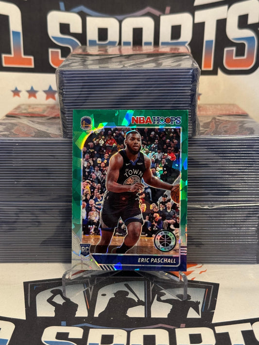 2019 Hoops Premium Stock (Green Cracked Ice Prizm) Eric Paschall Rookie #230