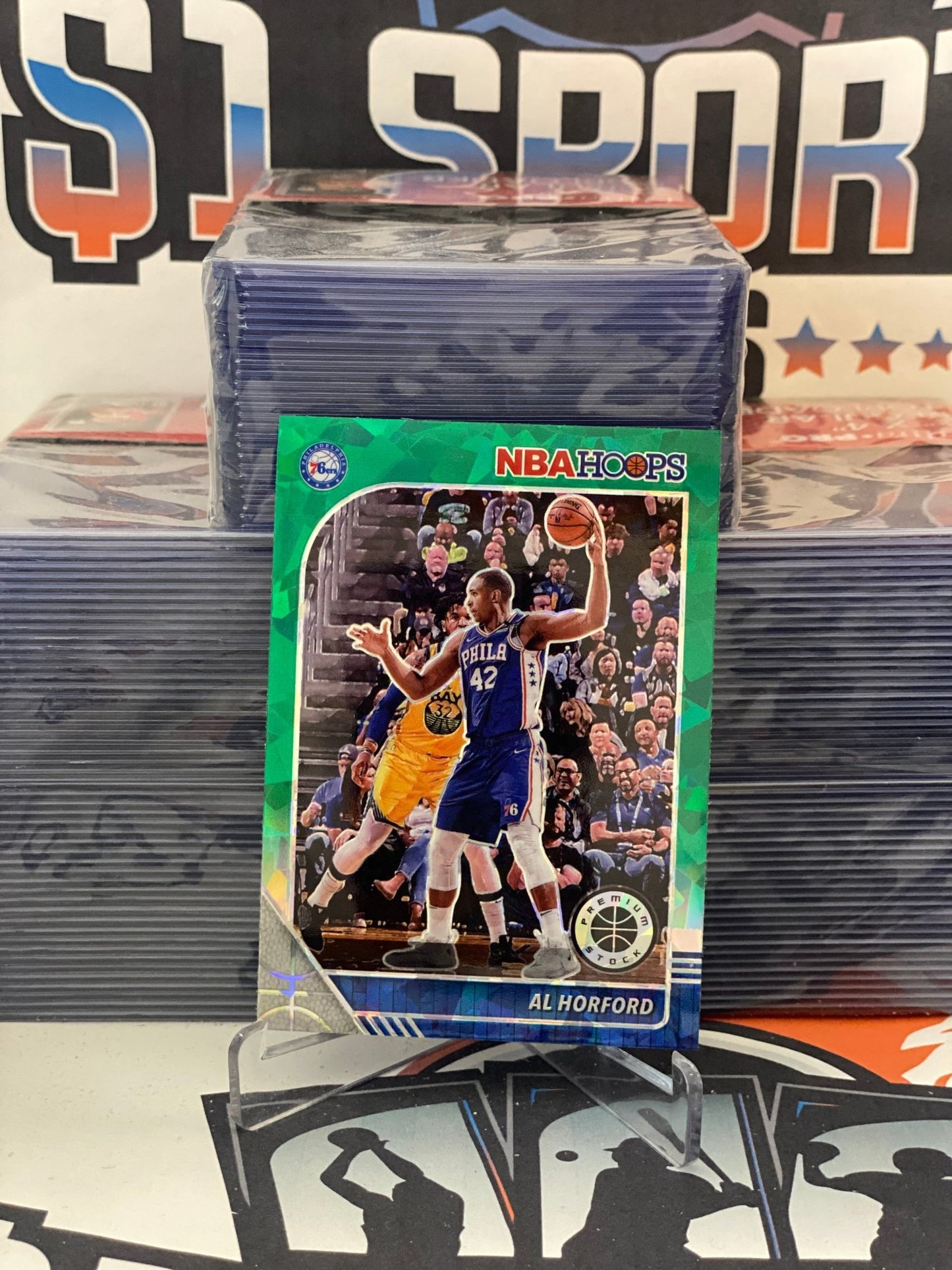 2019 Hoops Premium Stock (Green Ice Prizm) Al Horford #260