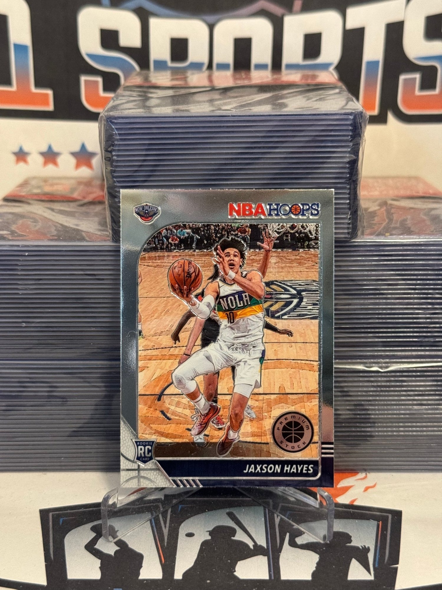 2019 Hoops Premium Stock Jaxson Hayes Rookie #205