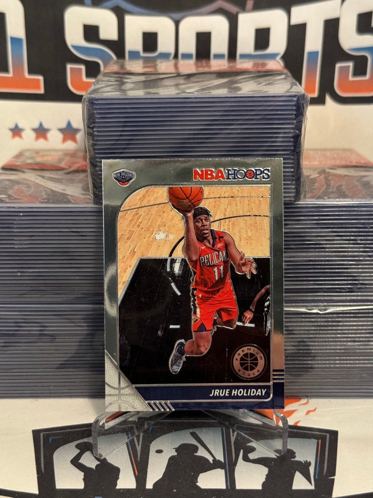 2019 Hoops Premium Stock Jrue Holiday #118