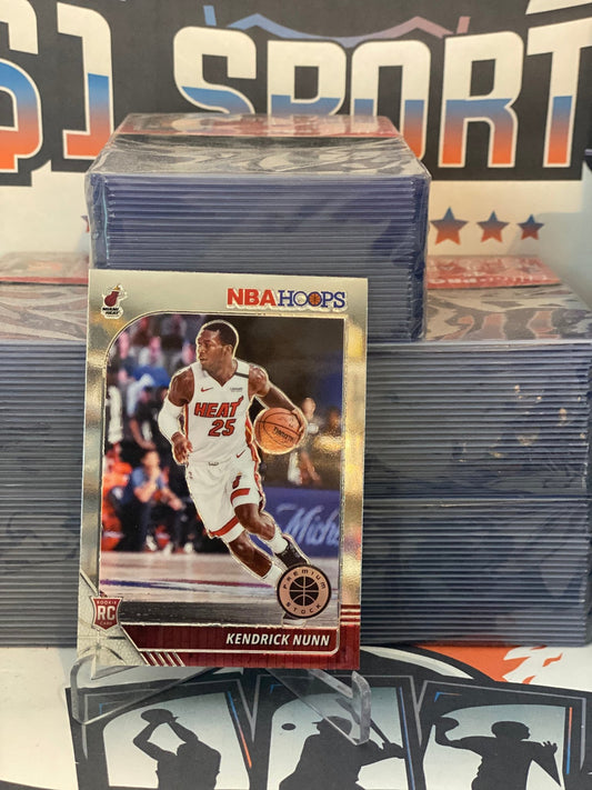 2019 Hoops Premium Stock Kendrick Nunn Rookie #250