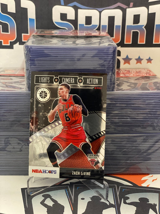 2019 Hoops Premium Stock (Lights Camera Action) Zach LaVine #18