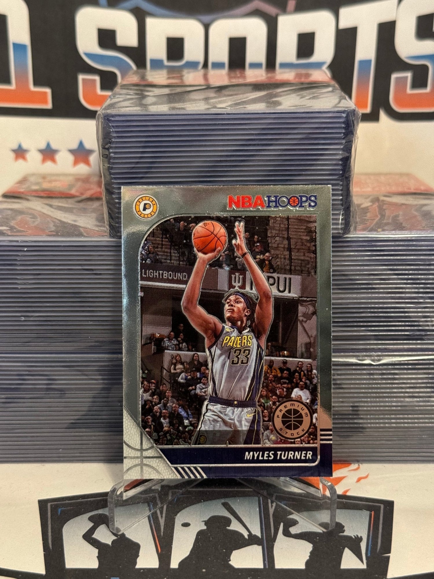 2019 Hoops Premium Stock Myles Turner #77