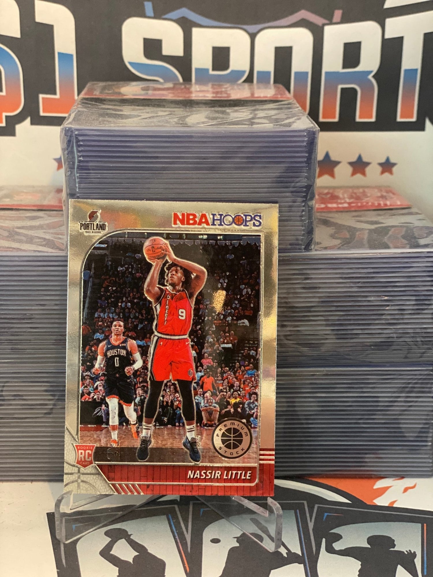 2019 Hoops Premium Stock Nassir Little Rookie #220