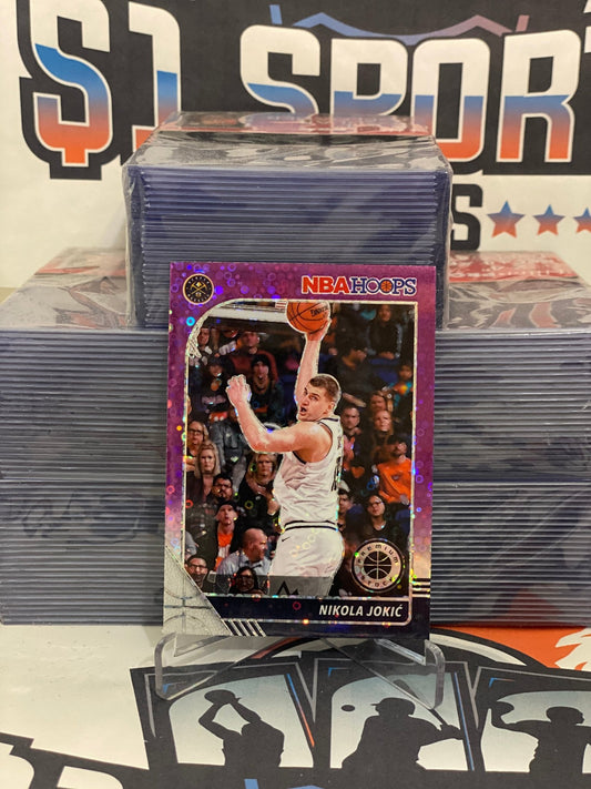 2019 Hoops Premium Stock (Purple Disco Prizm) Nikola Jokic #47