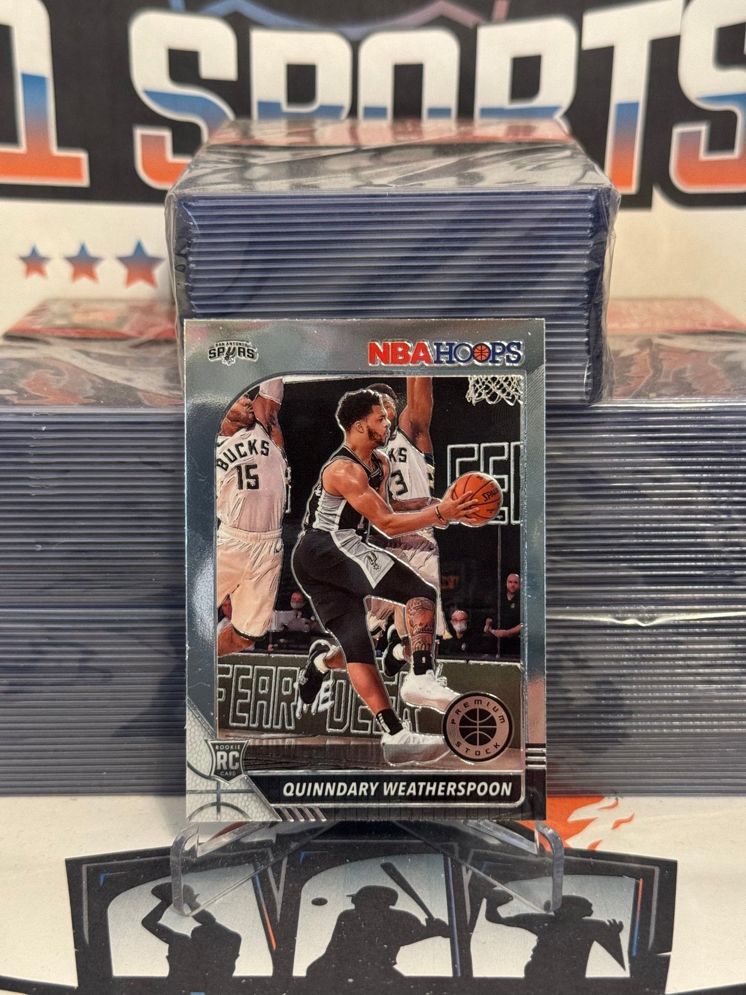 2019 Hoops Premium Stock Quinndary Weatherspoon Rookie #236