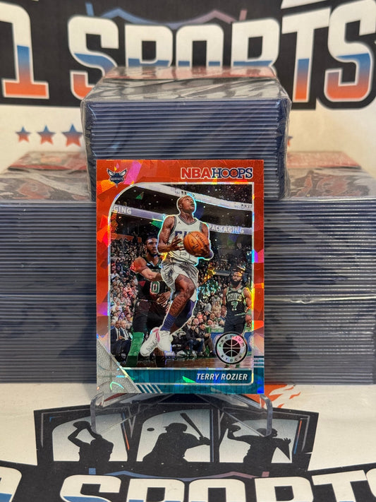 2019 Hoops Premium Stock (Red Cracked Ice Prizm) Terry Rozier #10