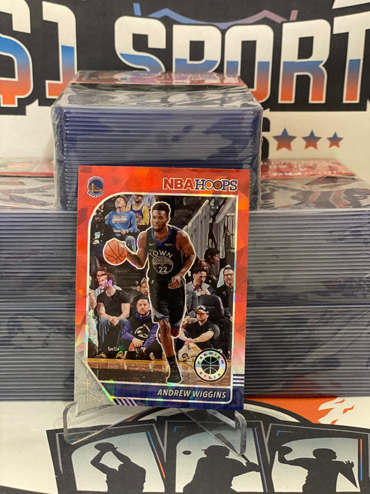 2019 Hoops Premium Stock (Red Ice Prizm) Andrew Wiggins #110