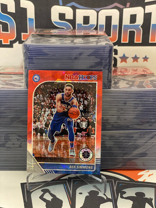 2019 Hoops Premium Stock (Red Ice Prizm) Ben Simmons #144