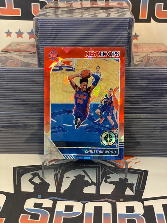 2019 Hoops Premium Stock (Red Ice Prizm) Christian Wood #64