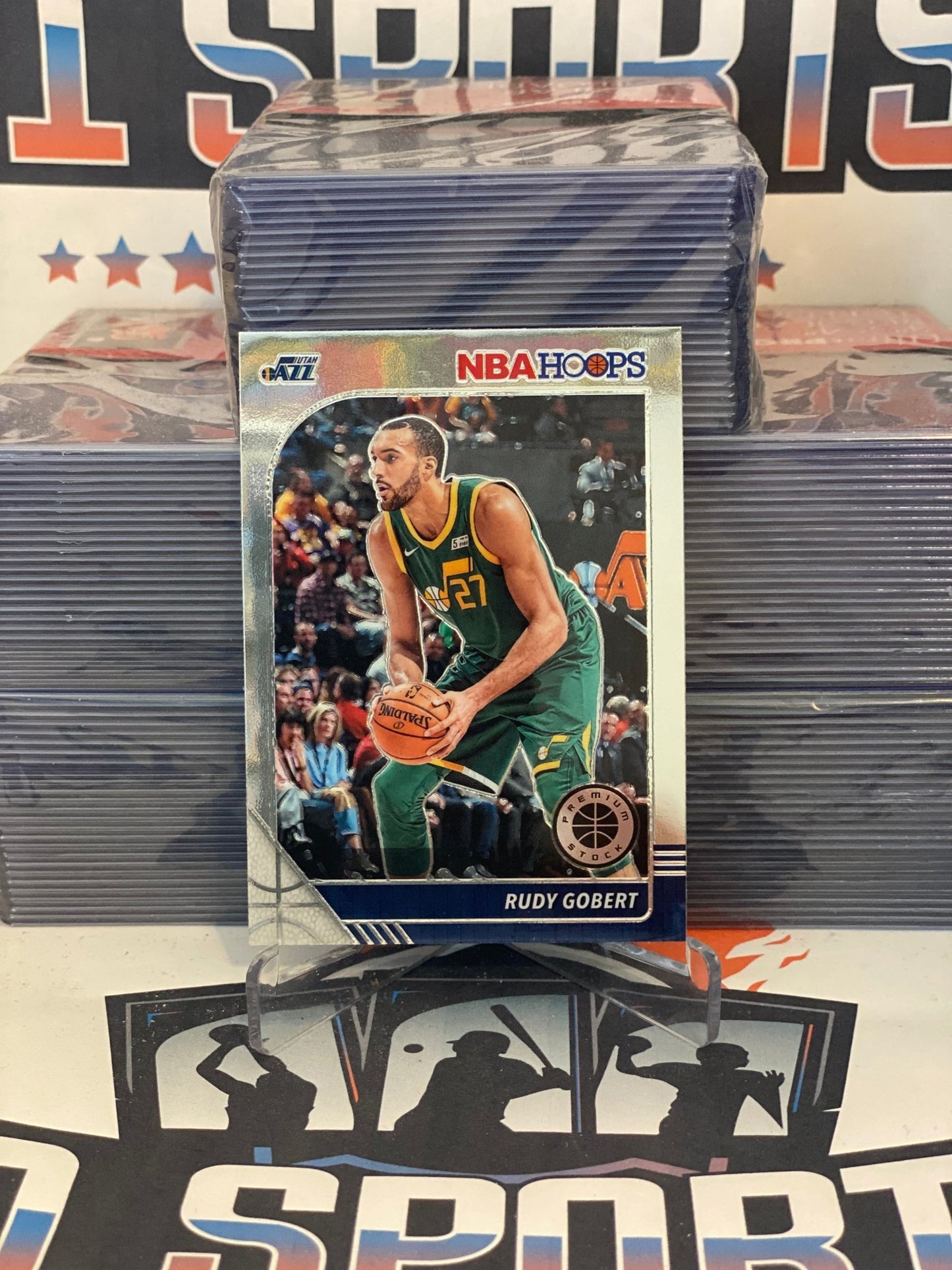 2019 Hoops Premium Stock Rudy Gobert #187