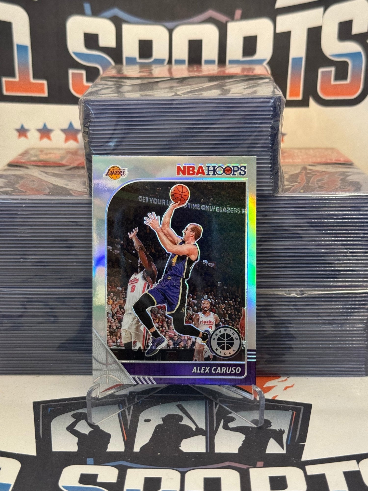 2019 Hoops Premium Stock (Silver Prizm) Alex Caruso #5