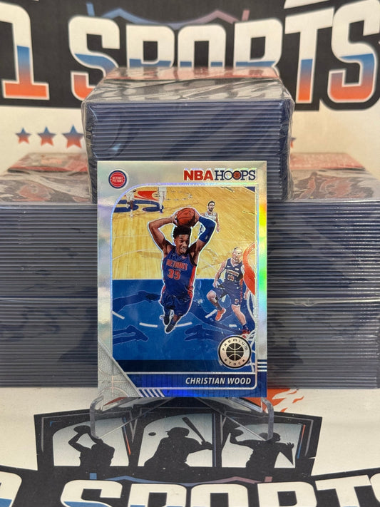 2019 Hoops Premium Stock (Silver Prizm) Christian Wood #64
