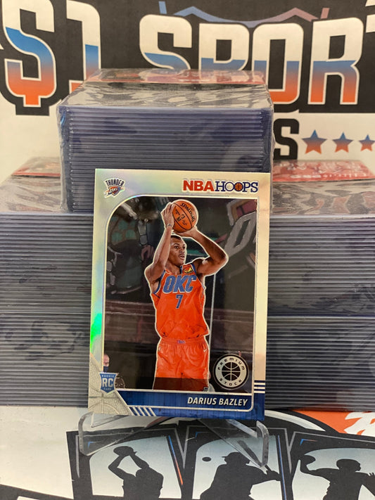 2019 Hoops Premium Stock (Silver Prizm) Darius Bazley Rookie #249
