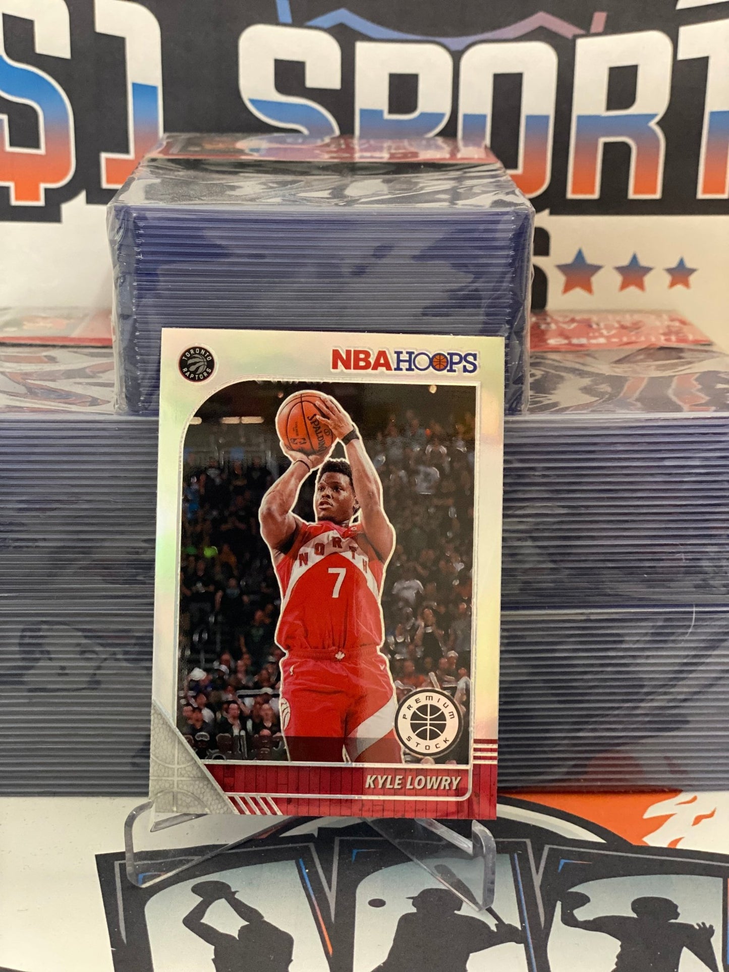 2019 Hoops Premium Stock (Silver Prizm) Kyle Lowry #181