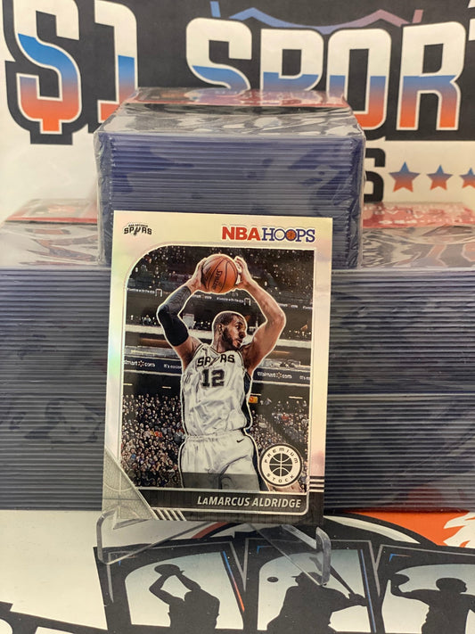 2019 Hoops Premium Stock (Silver Prizm) LaMarcus Aldridge #171