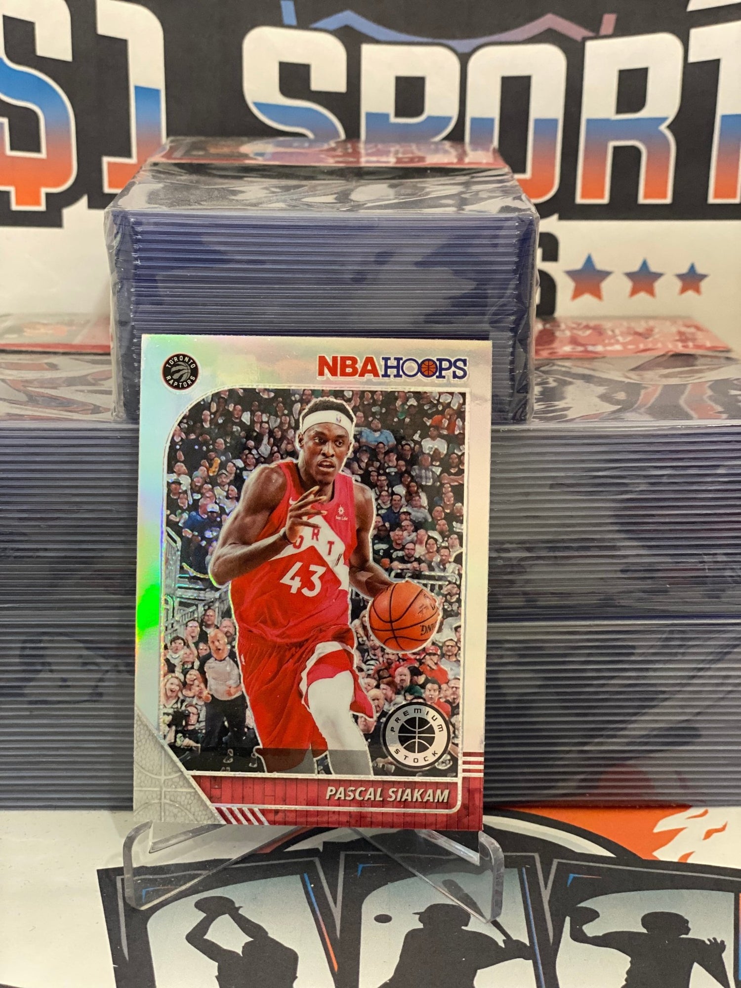 2019 Hoops Premium Stock (Silver Prizm) Pascal Siakam #182