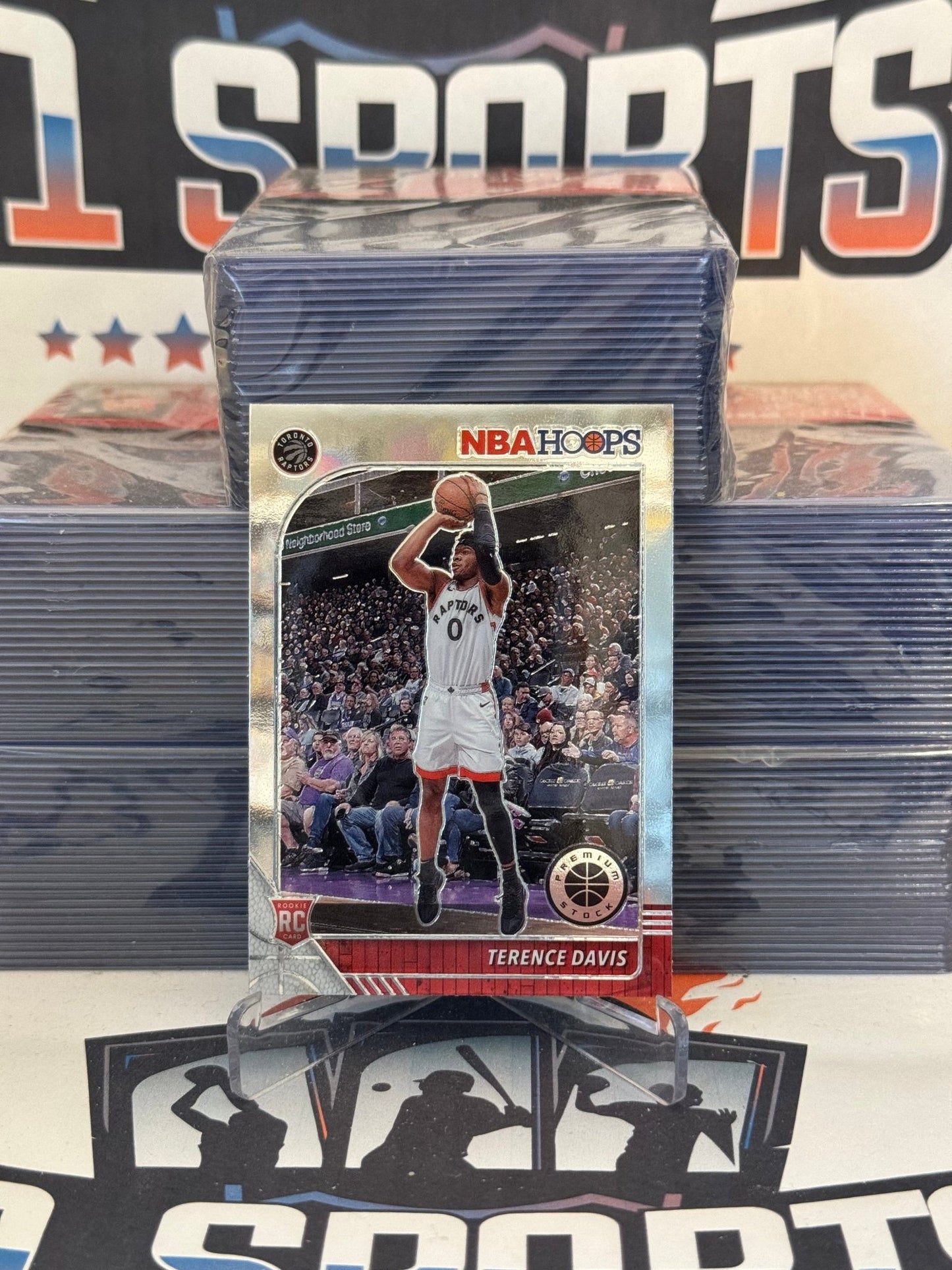 2019 Hoops Premium Stock Terence Davis Rookie #257