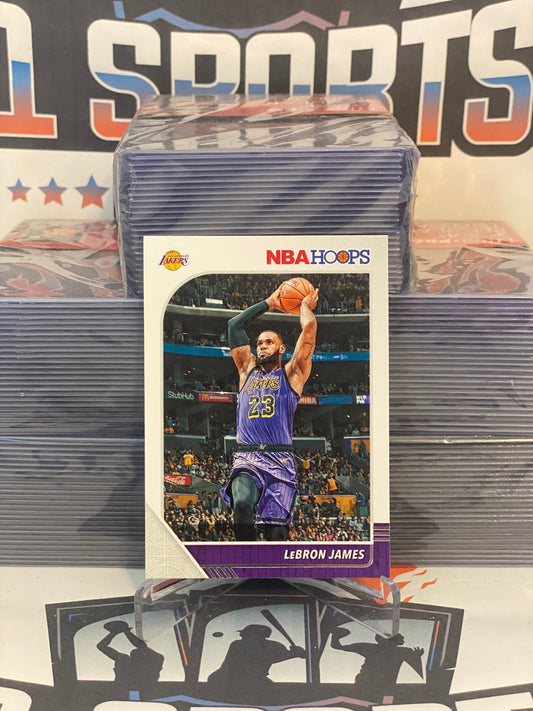 2019 NBA Hoops LeBron James #87