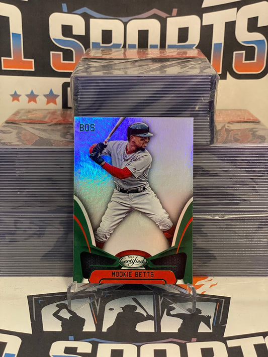 2019 Panini Certified (Green) Mookie Betts #8