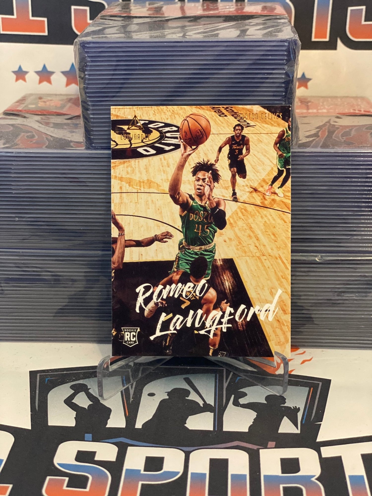 2019 Panini Chronicles (Bronze, Luminance) Romeo Langford Rookie #149