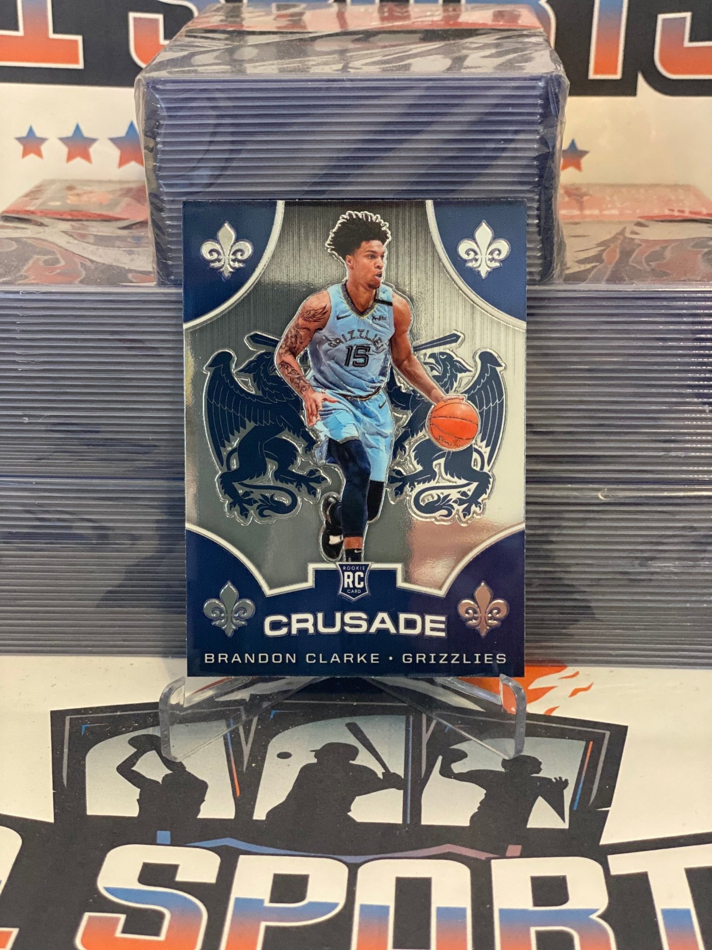 2019 Panini Chronicles (Crusade) Brandon Clarke Rookie #531