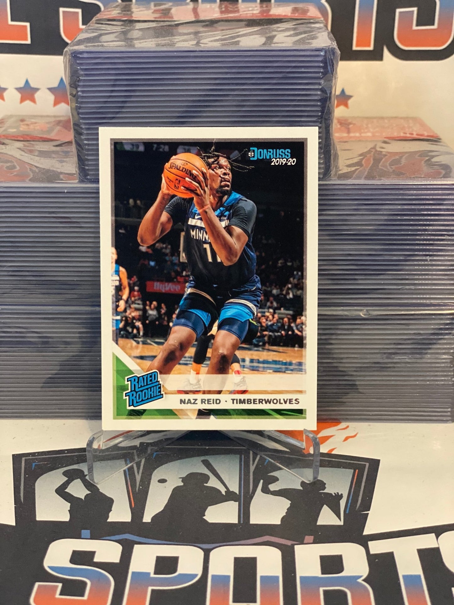 2019 Panini Chronicles (Donruss Rated Rookie) Naz Reid #198