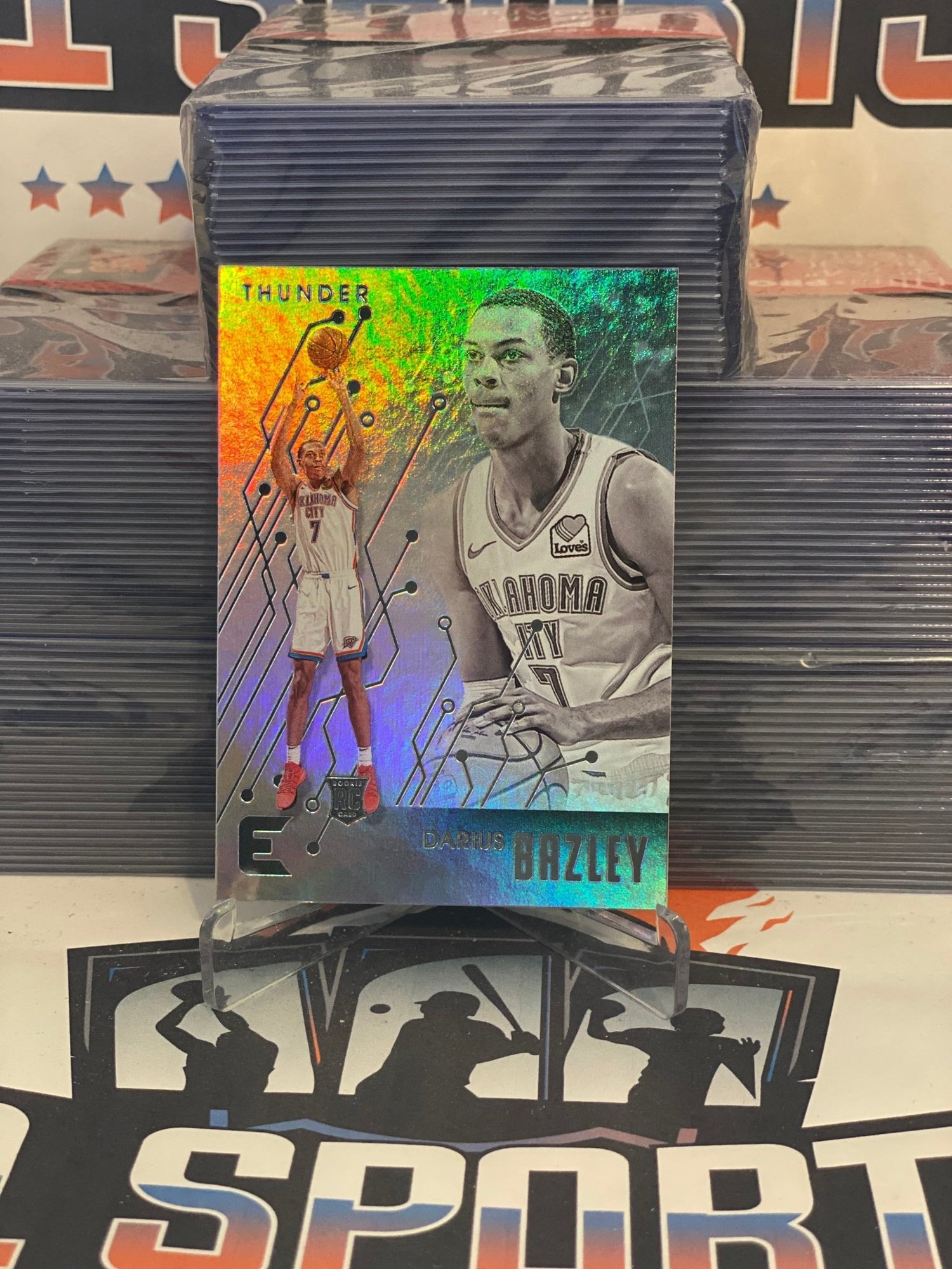 2019 Panini Chronicles (Essentials) Darius Bazley Rookie #228