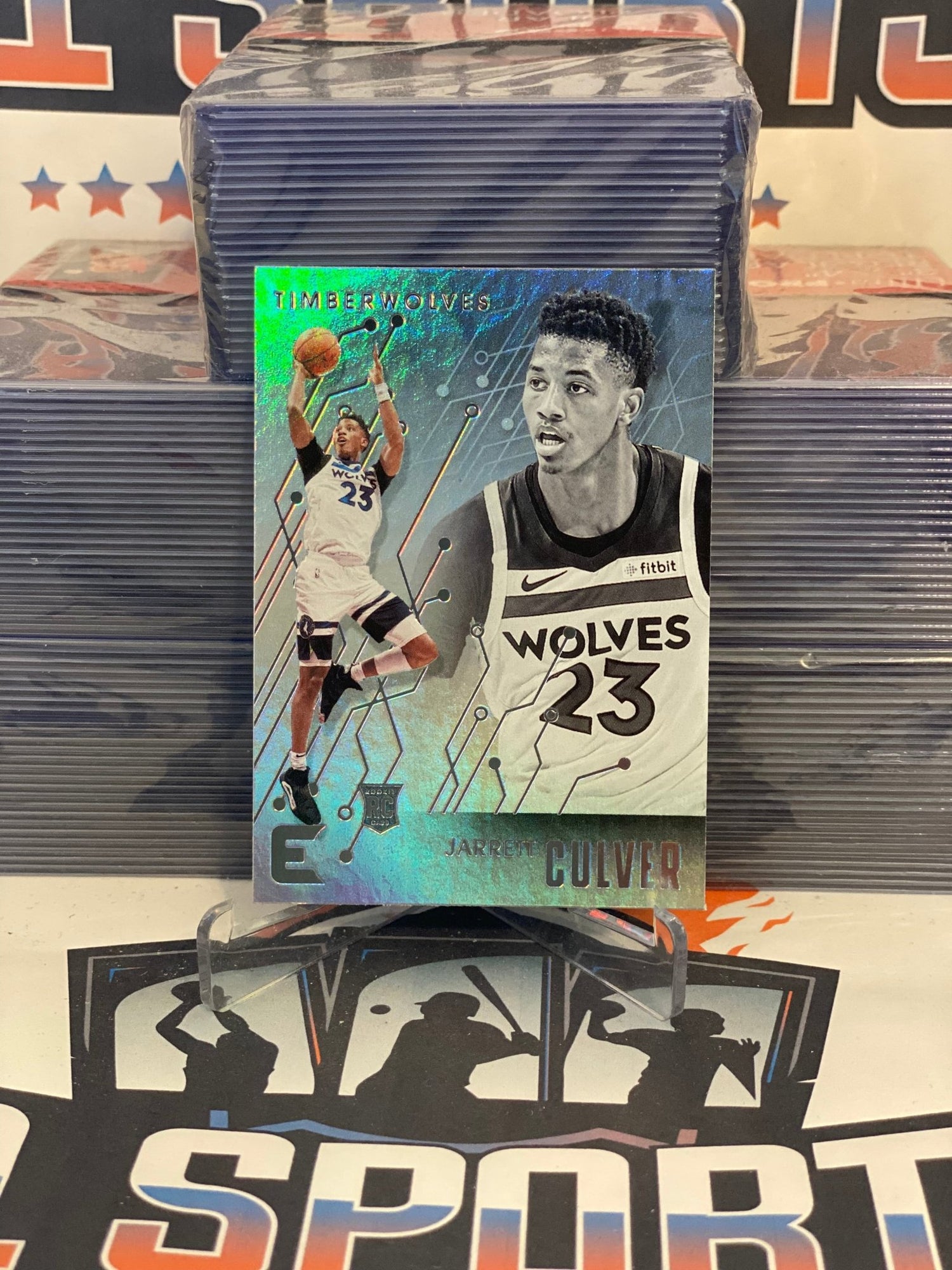 2019 Panini Chronicles (Essentials) Jarrett Culver Rookie #208