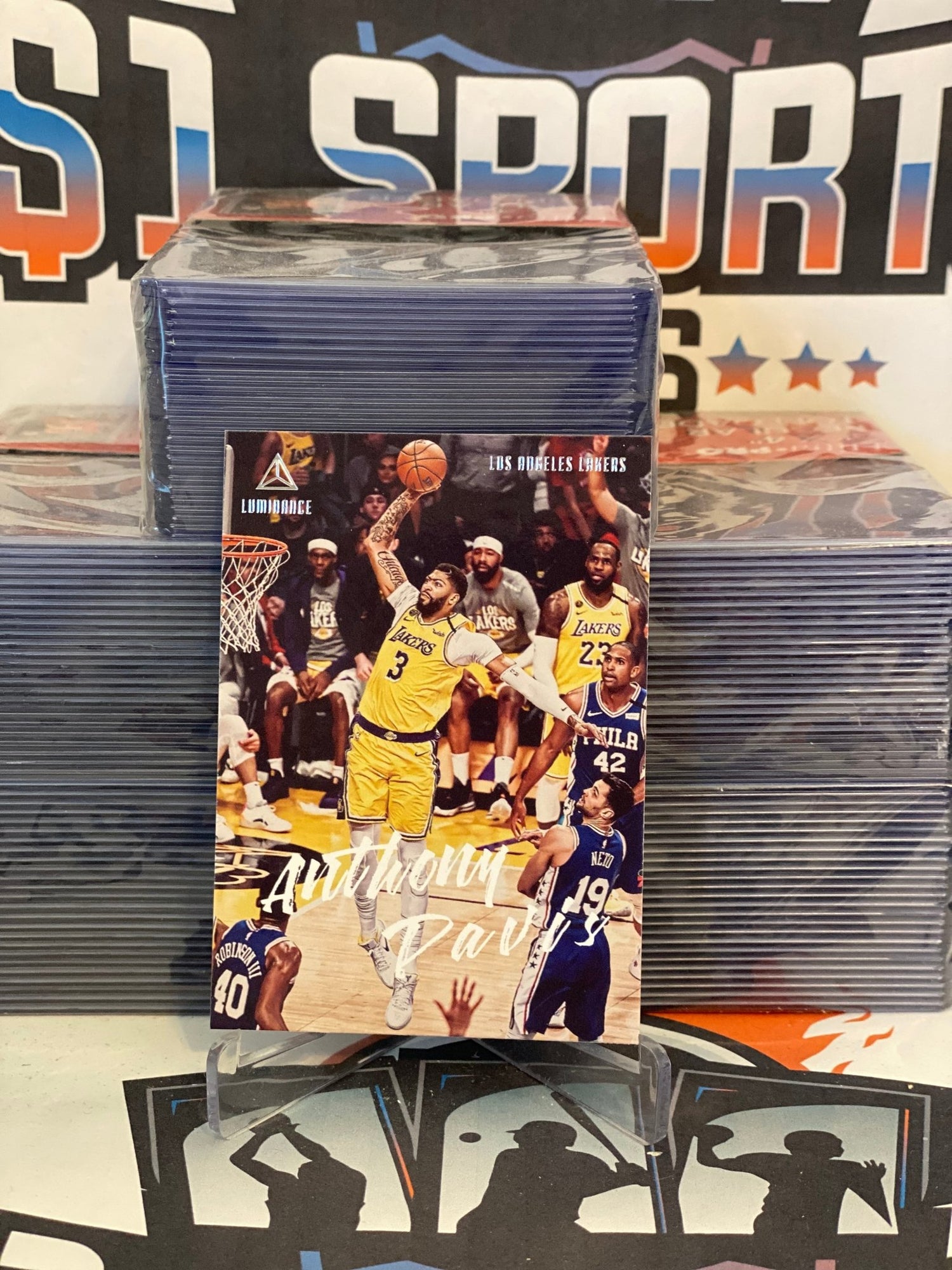 2019 Panini Chronicles (Luminance) Anthony Davis #157