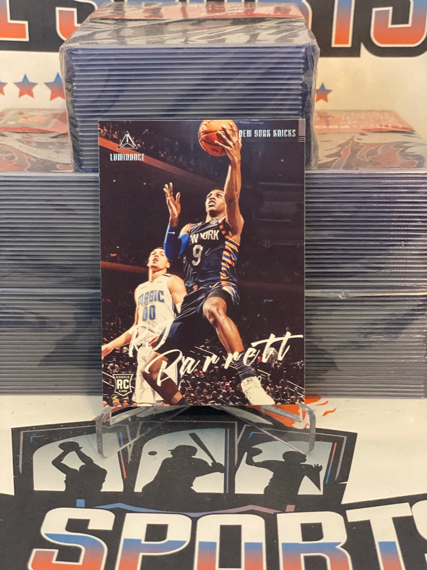 2019 Panini Chronicles (Luminance) RJ Barrett Rookie #142