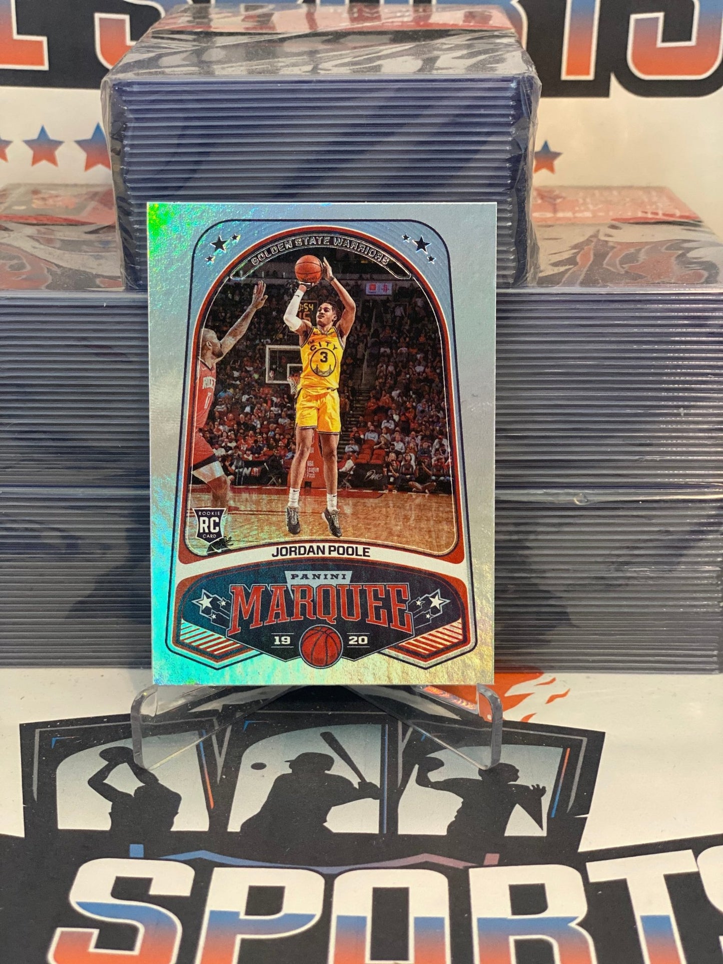 2019 Panini Chronicles (Marquee) Jordan Poole Rookie #264