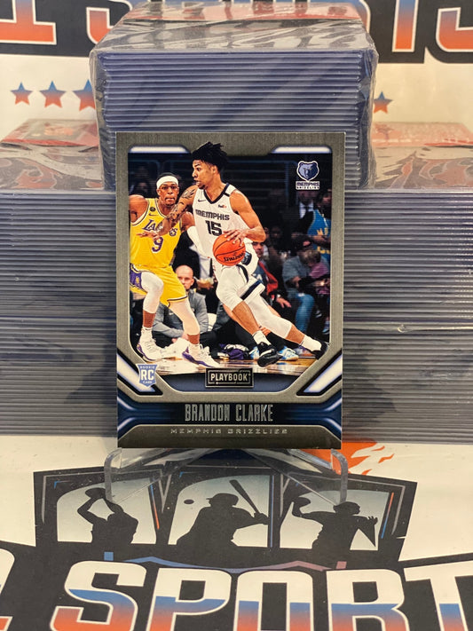 2019 Panini Chronicles (Playbook) Brandon Clarke Rookie #190