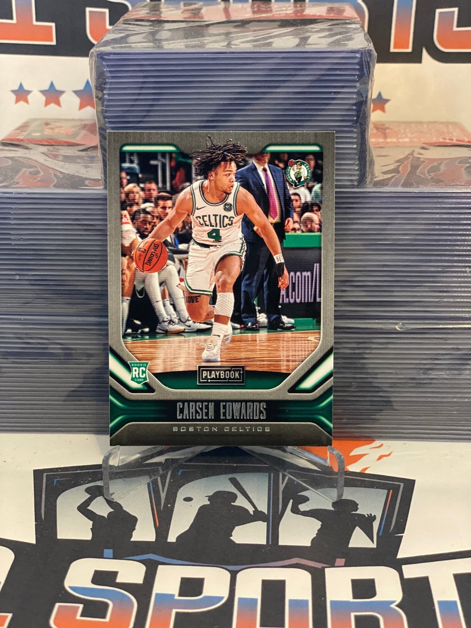 2019 Panini Chronicles (Playbook) Carsen Edwards Rookie #175